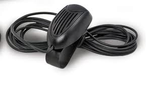 SatStation Microphone with Visor Clip for Deluxe Dock