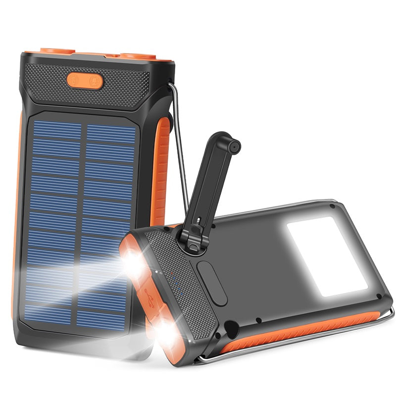 SatStation Hand Crank Solar Power Bank