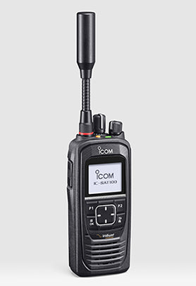 Icom IC-SAT100 Handheld Iridium PTT Radio 3-Pack