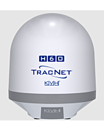 KVH TracNet H60; Ku-band Antenna w/TracNet Hub+  AC Power Below-Decks Unit