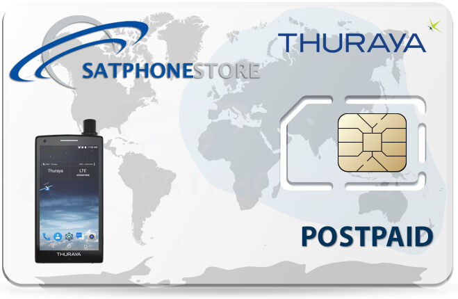11 minutos Thuraya satellitare Telefono NOVA SIM con 10 unidades 