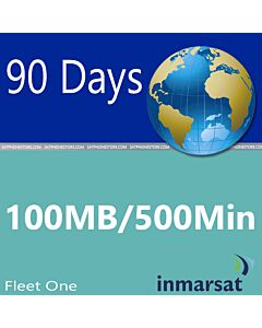 Inmarsat Fleet One - 100MB / 500 Minutes Global Prepaid SIM Card
