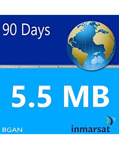 Inmarsat BGAN Prepaid 5.5 MB Units SIM Card