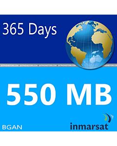 Inmarsat BGAN Prepaid 550 MB SIM Card