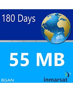 Inmarsat BGAN Prepaid 55 MB SIM Card