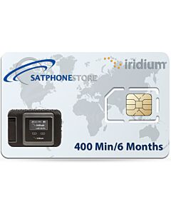 Iridium GO 400 Minute Global Prepaid Airtime SIM Card