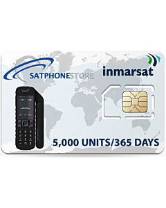 Inmarsat IsatPhone 5000 Units (3333 min) Global Prepaid SIM