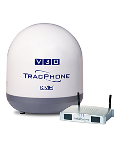 KVH TracPhone V30 - 6 Mbps Marine VSAT System - Rental